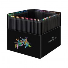 Μολύβια Faber-Castell Colored Black Edition, 100 χρωμάτων