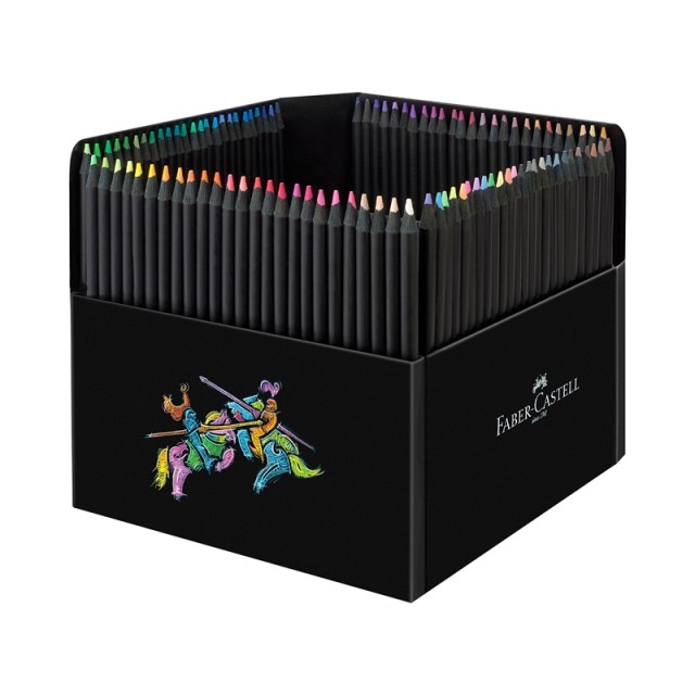 Μολύβια Faber-Castell Colored Black Edition, 100 χρωμάτων