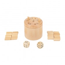Παιχνίδι Small Foot Dice Super 6, ξύλινο