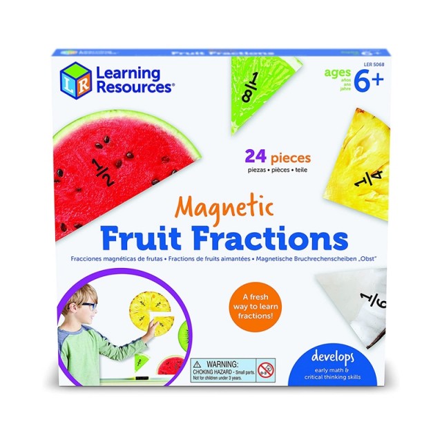 Πόροι μάθησης Fraction Fruitset, Magnetic