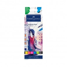 Faber-Castell μαρκαδόροι Goldfaber A.Dual, 6 χρώματα