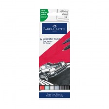 Faber-Castell μαρκαδόροι Goldfaber Sketch Car, 6 τμχ