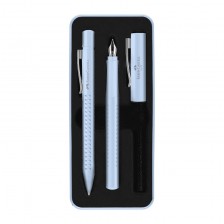 Faber-Castell πένα и στυλό Grip 2010, M, γαλάζιο