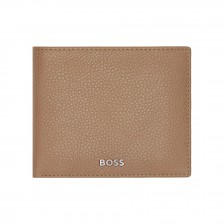 Hugo Boss πορτοφόλι Classic Grained με θήκη για κέρματα, καραμέλα