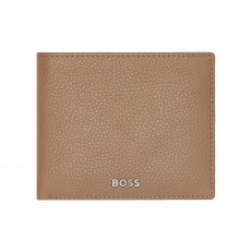 Hugo Boss πορτοφόλι Classic Grained με θήκη για κέρματα, καραμέλα