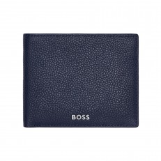 Hugo Boss πορτοφόλι Classic Grained, σκούρο μπλε