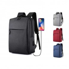 Σακίδιο πλάτης Matrix Laptop, 15,6'', 40 x 30 x 12 cm, πολυεστέρας, σκούρο γκρι