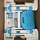 RFG Ергономичен чин и стол Ergo Tech 403X, син