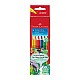 Χρωματιστά μολύβια Faber-Castell Jumbo Grip, 6 χρωμάτων