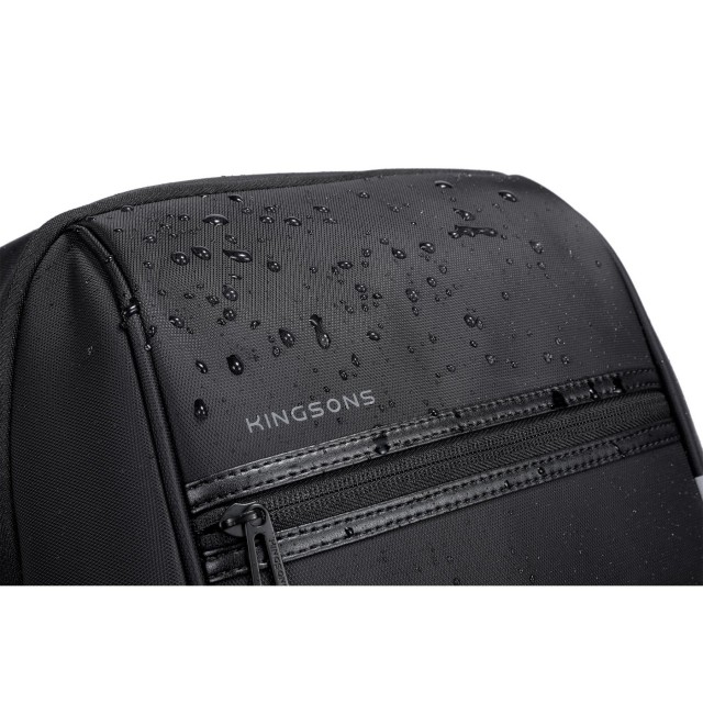 Σακίδιο πλάτης για φορητό υπολογιστή Kingsons Trailtech, 15,6'', μαύρο