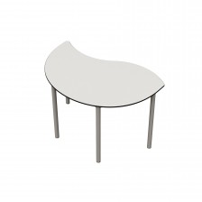 RFG μαθητικό τραπέζι Flexus S 120 x 80 x 76 cm λευκό HPL