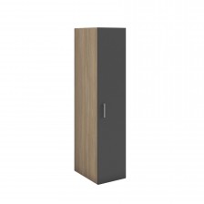 Ντουλάπα RFG, μονή, 400 x 560 x 1800 mm, δρυς sonoma και γραφίτης
