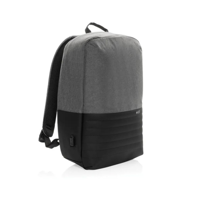 Σακίδιο πλάτης Swiss Peak Laptop Anti-Teft, με προστασία RFID, 15,6'', γκρι-μαύρο