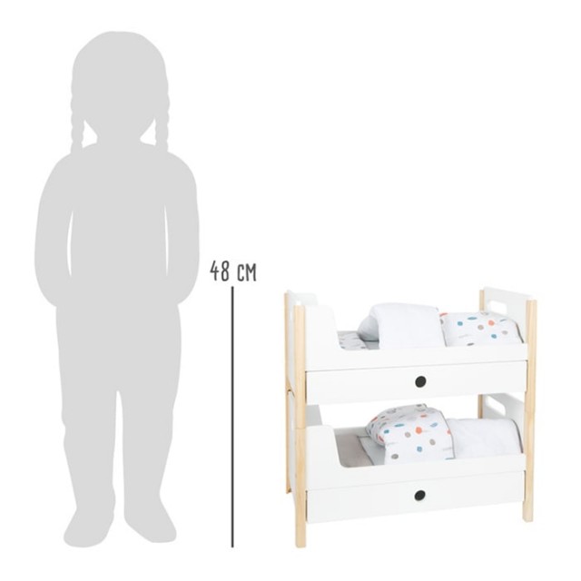 Κρεβάτι Small Foot Doll, διώροφο, ξύλινο