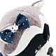 Λούτρινο Raccoon Daisy: Denim Romance - Orange Life 18εκ
