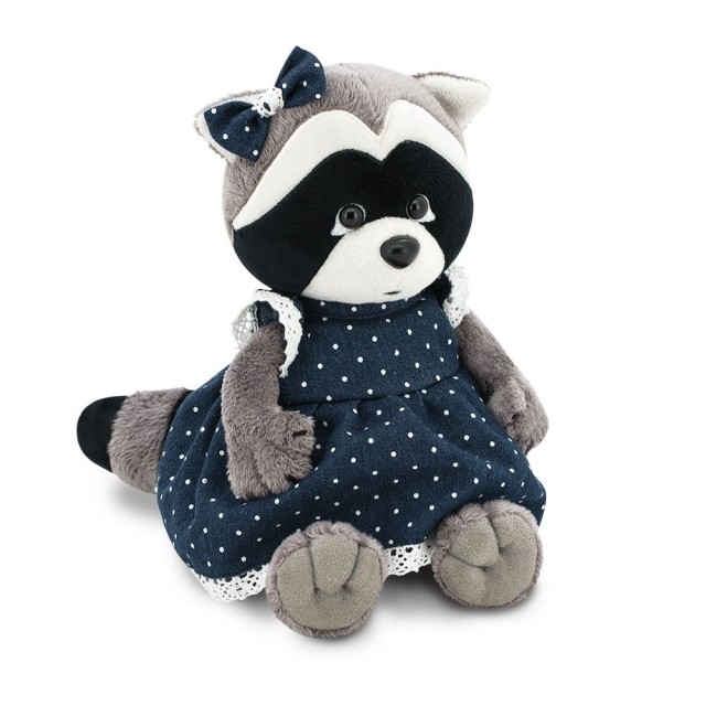 Λούτρινο Raccoon Daisy: Denim Romance - Orange Life 18εκ