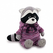 Λούτρινο Raccoon Daisy: Η εποχή του πλεξίματος - Orange Life 35εκ