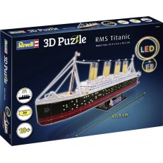 3D Παζλ RMS Titanic με φώτα πάγου, 266 τεμαχίων