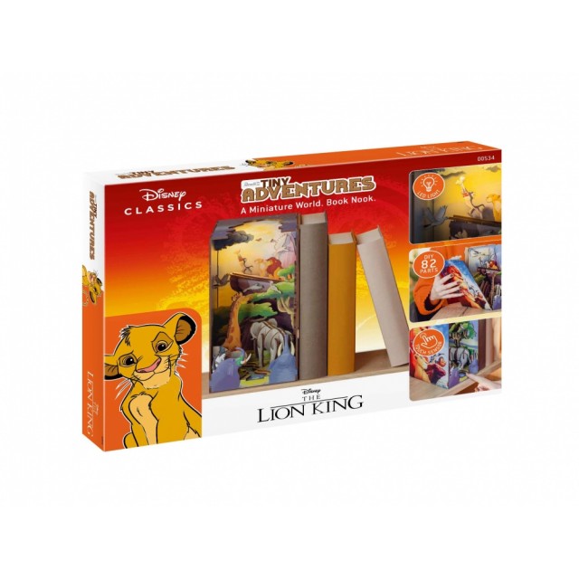 Μοντέλο συναρμολόγησης με φως LED, Revell, Ο Βασιλιάς των Λιονταριών, Μικροί Κόσμοι για συναρμολόγηση, 82 μέρη