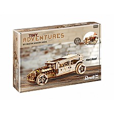 Ξύλινο κιτ μοντέλου, Revell, Little Adventures, Hot Rod, 141 τεμάχια
