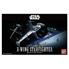 Μοντέλο κτιρίου, BANDAI, Star Wars, B-Wing Fighter με εύκολο κλικ, 105 μέρη