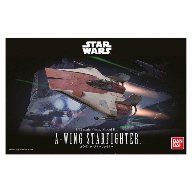 Сглобяем модел, Bandai, Star Wars, A-wing Starfighter Easy-Click, 138 части