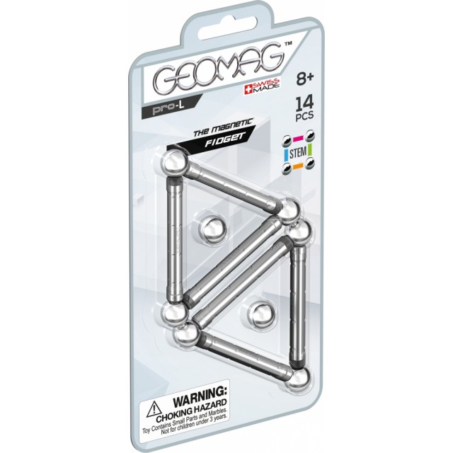 Μαγνητική κατασκευή, Geomag, Pro-L Fidget, 14 μέρη