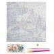 Κιτ τέχνης Paint by number, Homecoming for Christmas, 30 x 30 cm
