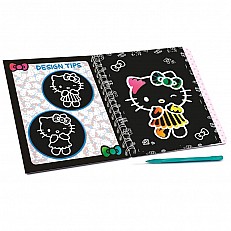 Δημιουργικό κιτ, Lisciani, Hello Kitty, Αποκάλυψη από το Ξυστό, Ξυστό βιβλίο