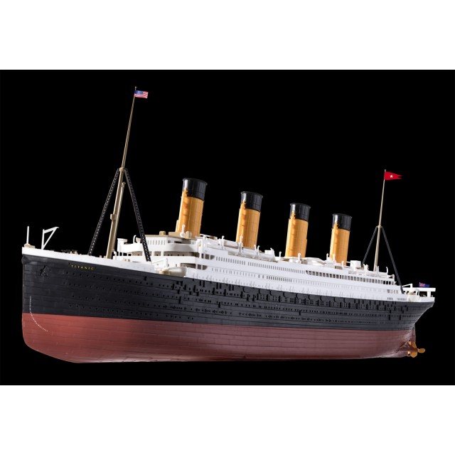 Μοντέλο συναρμολόγησης, Revell, RMS Titanic, Χωρίς κόλλα, 156 μέρη