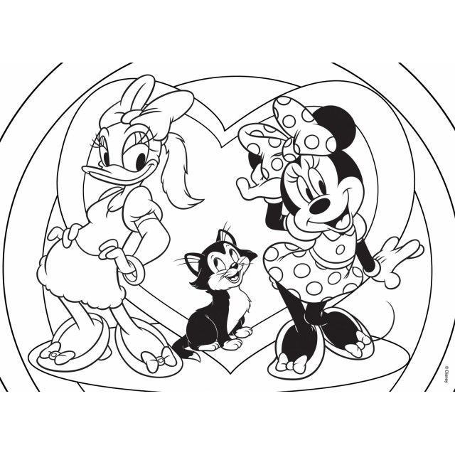 Παζλ, Lisciani, Minnie Mouse, Παζλ διπλής όψης 108 τεμαχίων