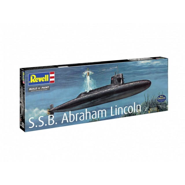 Μοντέλο συναρμολόγησης, Revell, Υποβρύχιο SSB Abraham Lincoln, 158 ανταλλακτικά