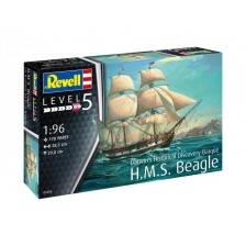 Ιστιοφόρο HMS Beagle - μοντέλο κατασκευής, 178 εξαρτήματα