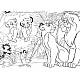 Παζλ, Lisciani, The Lion King, Παζλ διπλής όψης 4 x 48 τεμαχίων