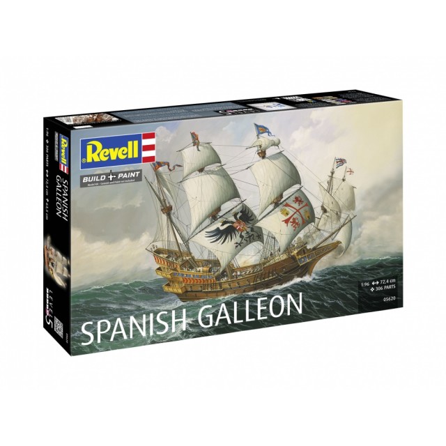 Μοντέλο συναρμολόγησης, Revell, Ισπανικό Γαλιορείο, 306 τεμάχια