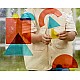 Σετ καβαλέτο Hape Wooden Art Outdoor, 9 Τεμάχια