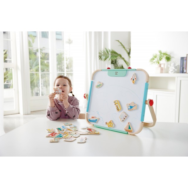 Play set, Hape, Magnetic οχήματα, 30 τεμάχια