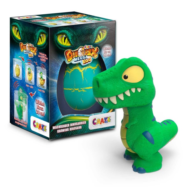 Surprise Egg, Craze, Megga Egg Dino, Hatching Dinosaur