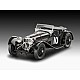 Μοντέλο συναρμολόγησης, Revell, αυτοκίνητο Jaguar SS 100, 75 ανταλλακτικά