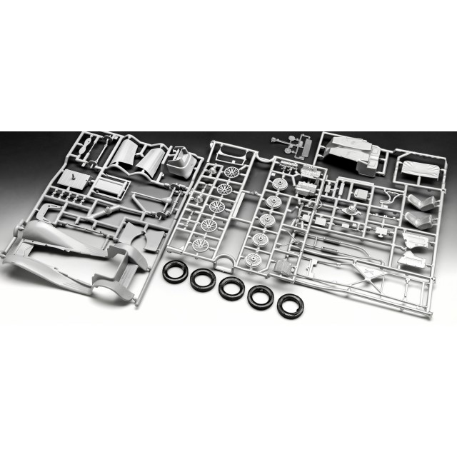 Μοντέλο συναρμολόγησης, Revell, αυτοκίνητο Jaguar SS 100, 75 ανταλλακτικά