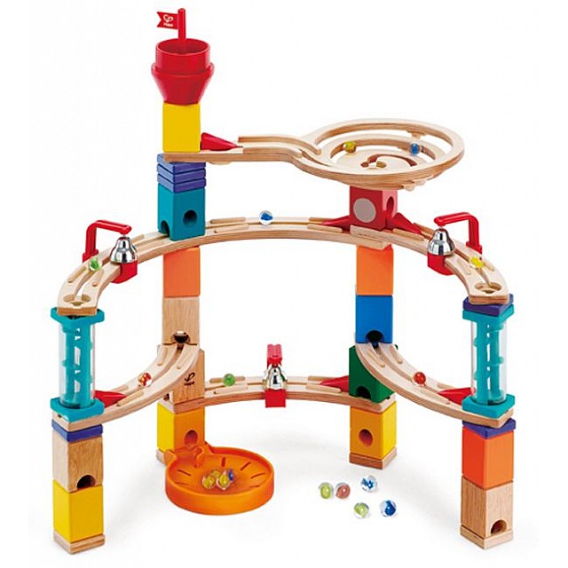 Комплект дървена писта, Hape Quadrilla, Бягство от замъка, 52 части