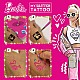 Δημιουργικό κιτ, Lisciani, Barbie, DIY τατουάζ με γκλίτερ