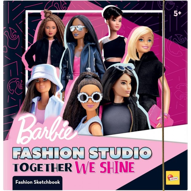 Δημιουργικό σετ, Lisciani, Barbie, Φάκελος στούντιο μόδας, Μαζί λάμπουμε