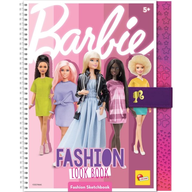 Δημιουργικό σετ, Lisciani, Barbie, Βιβλίο στούντιο μόδας