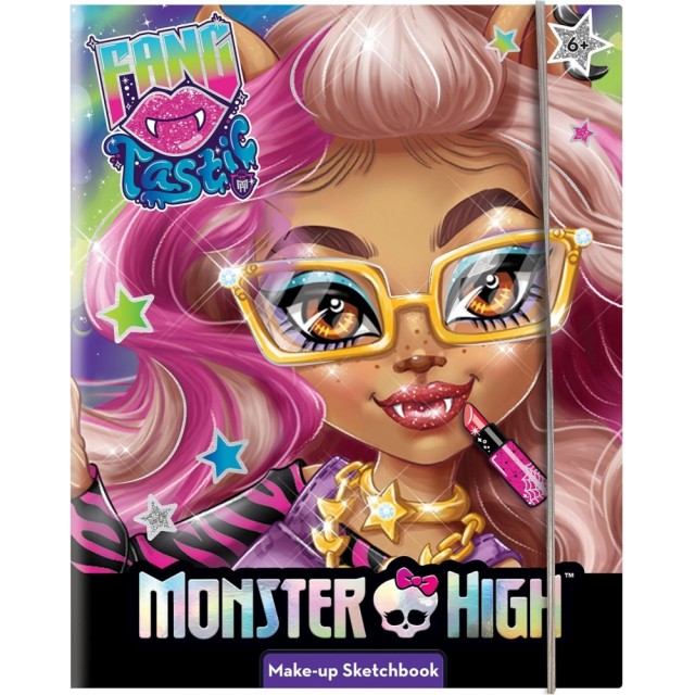 Σετ δημιουργικού, Lisciani, Monster High, Μοντέρνος φάκελος μακιγιάζ