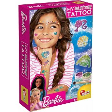 Δημιουργικό κιτ, Lisciani, Barbie, DIY τατουάζ με γκλίτερ