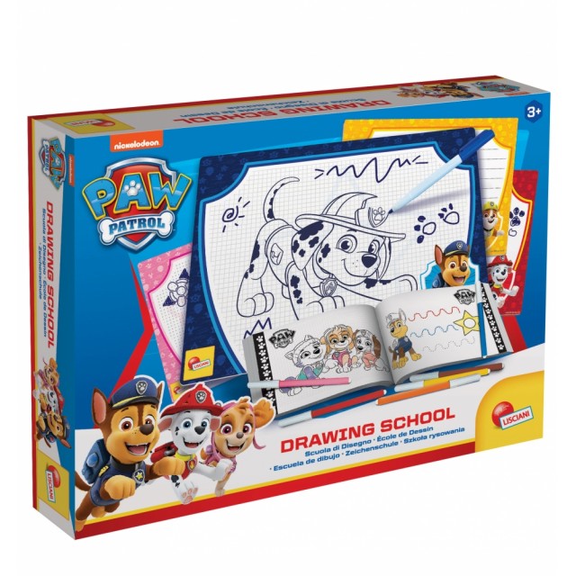 Σετ δημιουργικής δημιουργίας, Lisciani, Paw Patrol, Σχολή σχεδίου