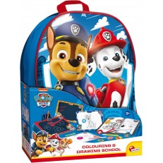 Σετ δημιουργικής δημιουργίας, Lisciani, Paw Patrol, σακίδιο πλάτης 2 σε 1 με σετ σχεδίασης
