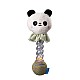 Μωρουδιακή απαλή κουδουνίστρα σε ξυλάκι, Taf Toys, Panda Pamela, 20 εκ.