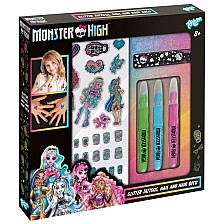 Σετ αξεσουάρ, Totum, Monster High, διακόσμηση νυχιών και μαλλιών και τατουάζ με γκλίτερ